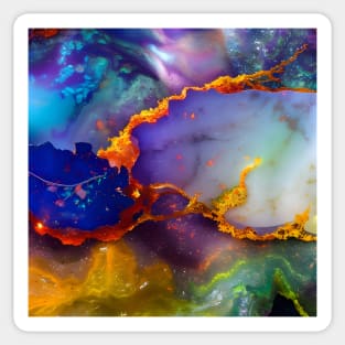 Gemstone Agate Jasper texture 11 Sticker